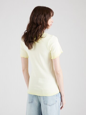 Soccx - Camiseta 'HO:LLY' en amarillo