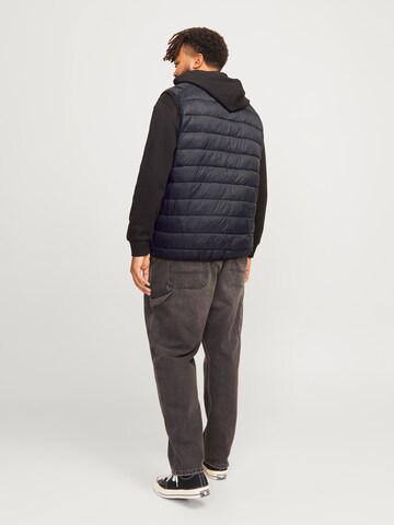 Gilet 'JJESprint' di Jack & Jones Plus in nero