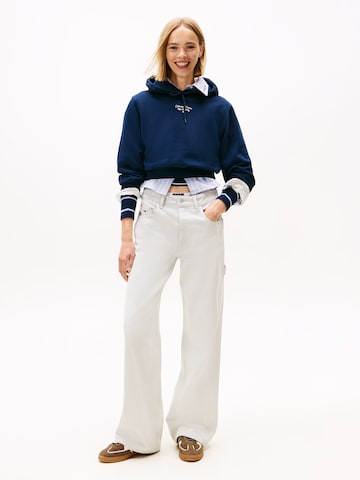 Tommy Jeans - Sweatshirt 'ESSENTIAL' em azul