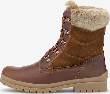 PANAMA JACK Snowboots in Bruin: voorkant