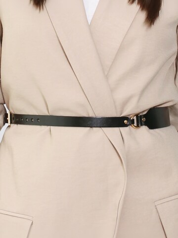 Haute Cuir Gürtel 'Slim Harness Belt'‌‌‌ in Schwarz