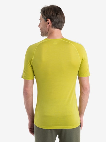 T-Shirt fonctionnel 'ZoneKnit' ICEBREAKER en vert