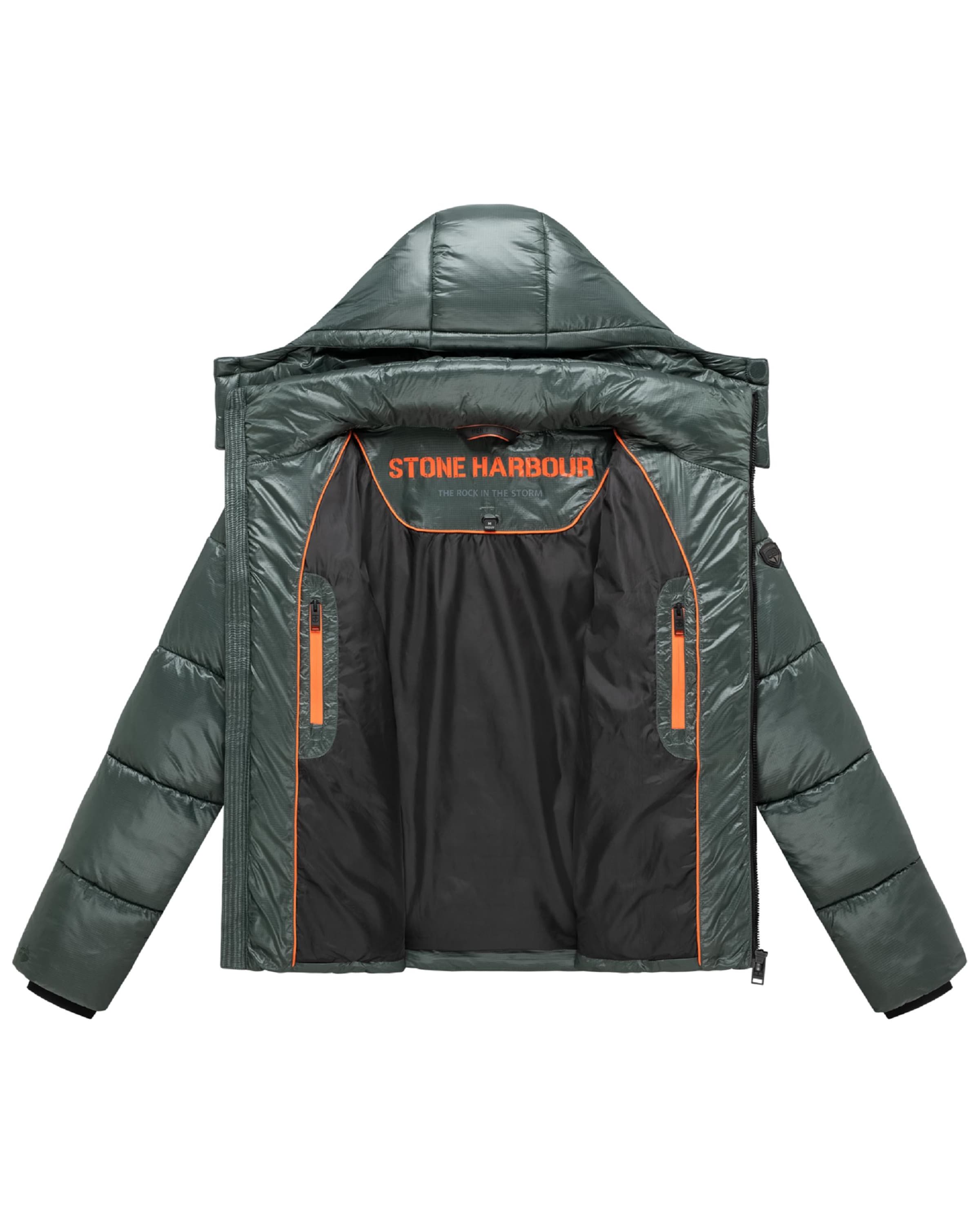 Veste d’hiver 'Ezioo XX' STONE HARBOUR en vert