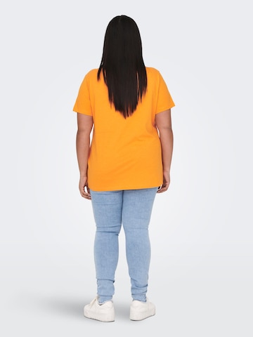 ONLY Carmakoma Μπλουζάκι 'Bonnie' σε πορτοκαλί