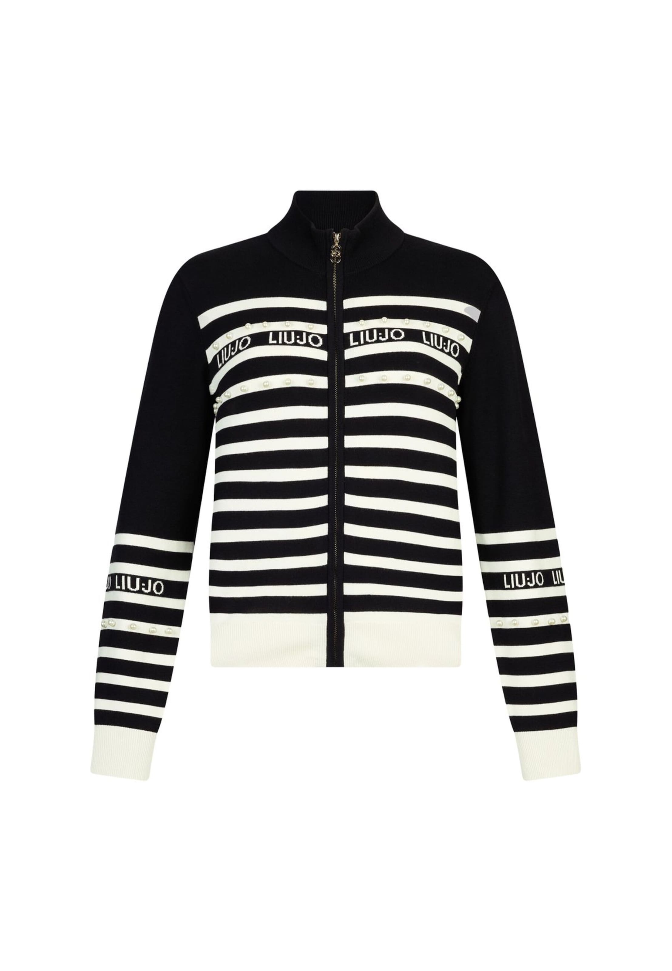 Liu Jo Pletena jopa 'Better' | črna barva: sprednja stran