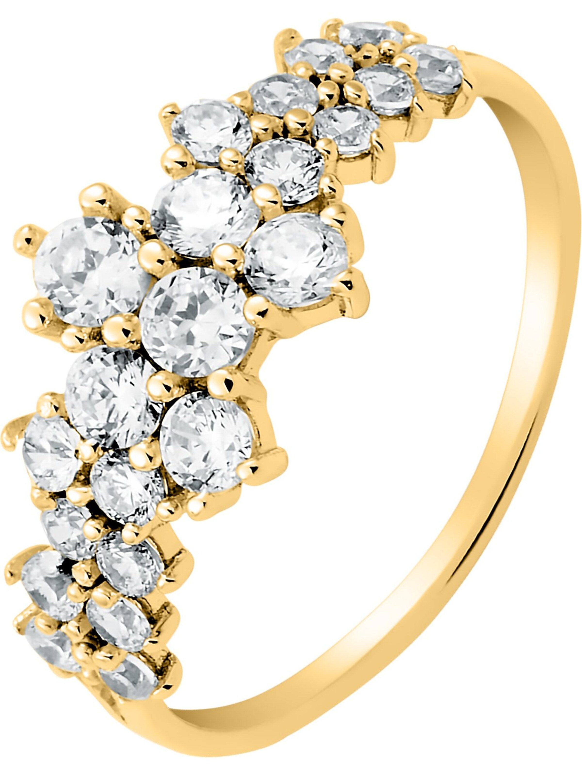 CHRIST Ring in Gold: front