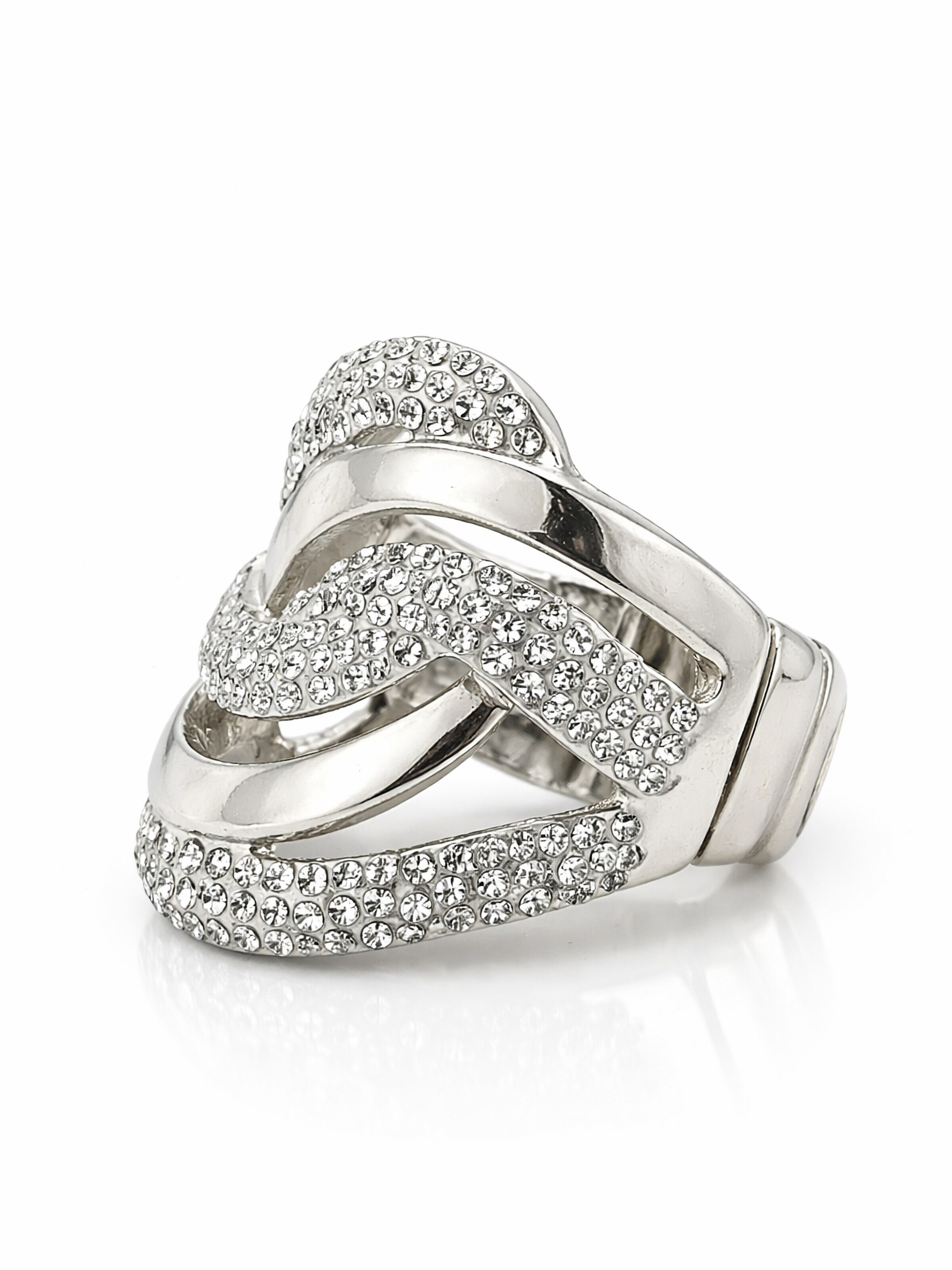 COLLEZIONE ALESSANDRO Ring 'Paris' in Silver
