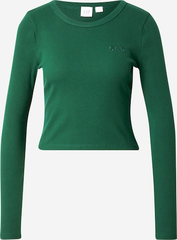 T-shirt GAP en vert : devant