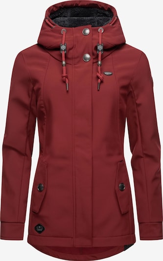 Ragwear Tehnička jakna 'Monadde' u trešnja crvena / crna / bijela, Pregled proizvoda