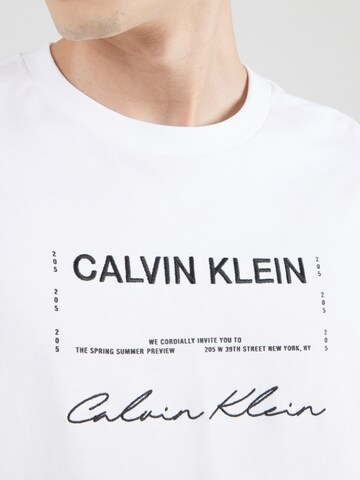 Tricou de la Calvin Klein Jeans pe alb
