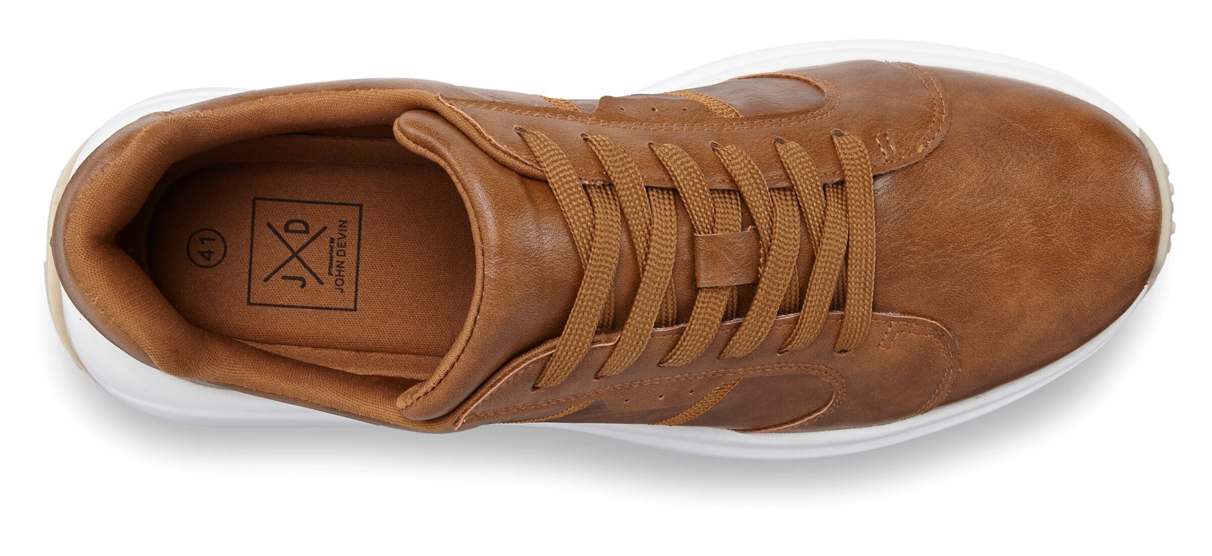 JOHN DEVIN Sneakers in Brown