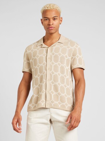 HOLLISTER Kofta i beige: framsida