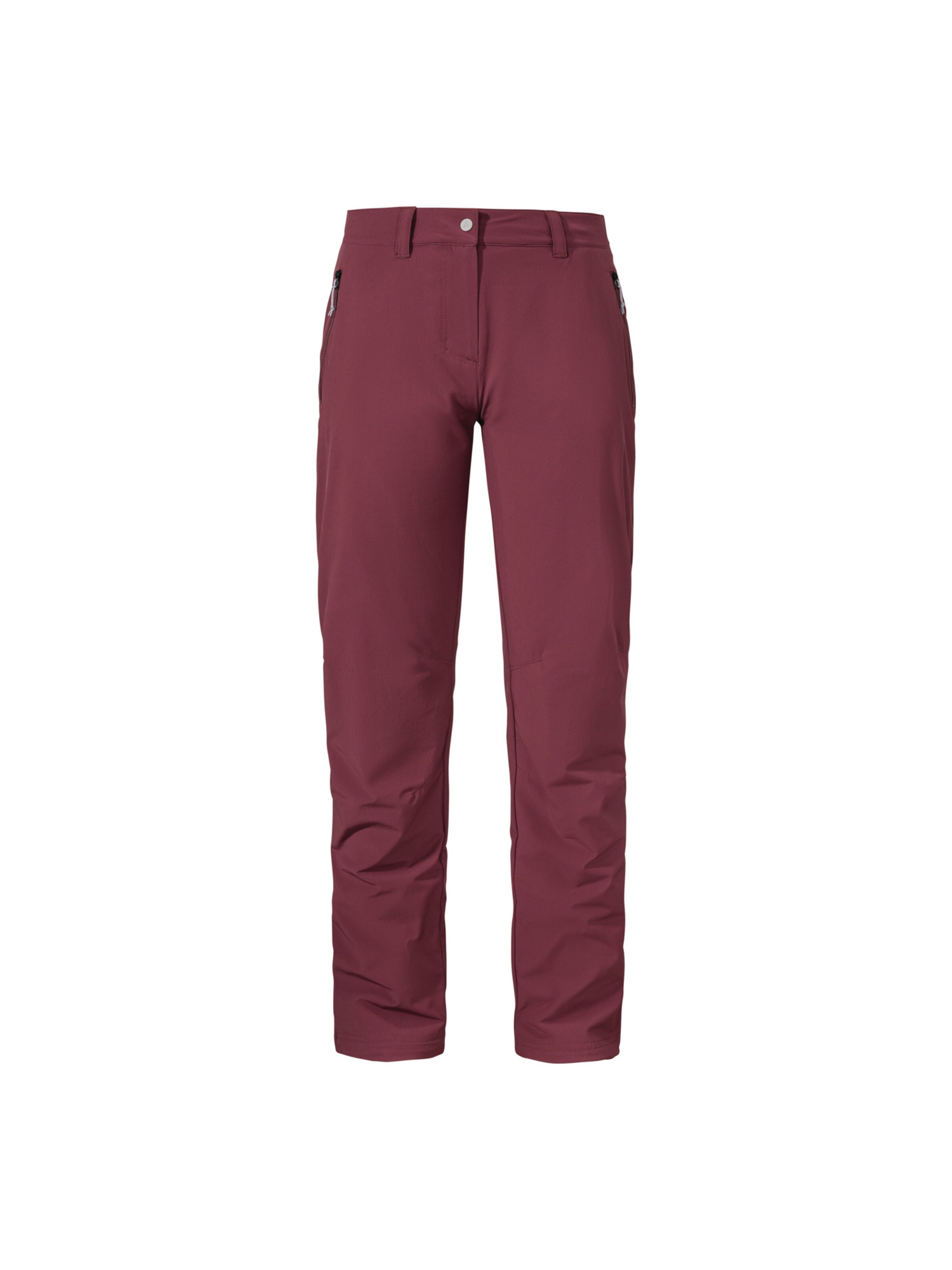 Schöffel Outdoorbroek 'Engadin' in Rood: voorkant