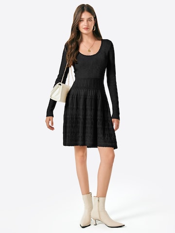 Imily Bela Sukienka z dzianiny w kolorze czarny