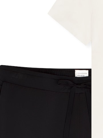 SCHIESSER Pyjama 'Mix & Relax' in Schwarz