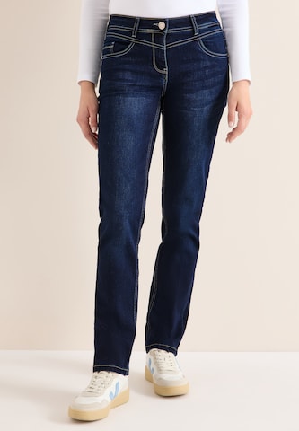 CECIL Regular Jeans in Blau: Vorderseite