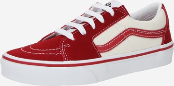 Baskets 'Sk8-Low' VANS en rouge : devant