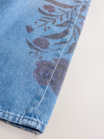 Next Wide leg Jeans in Blauw