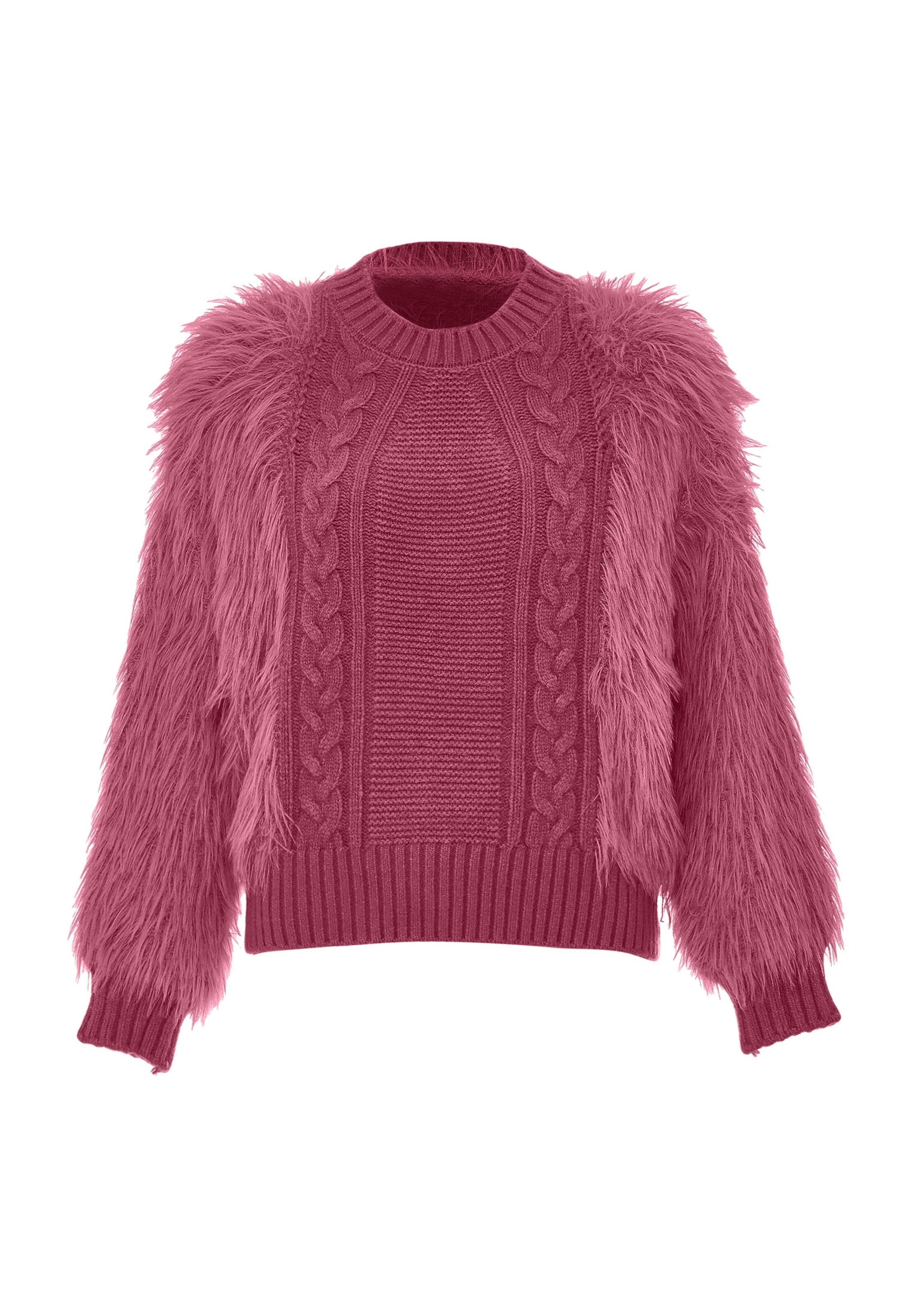 Poomi Pullover in Lila: Vorderseite