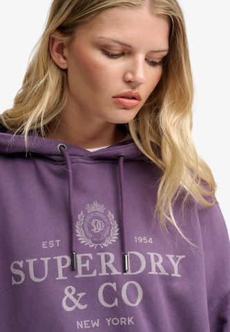 Superdry & Co Sweatshirt in Purple