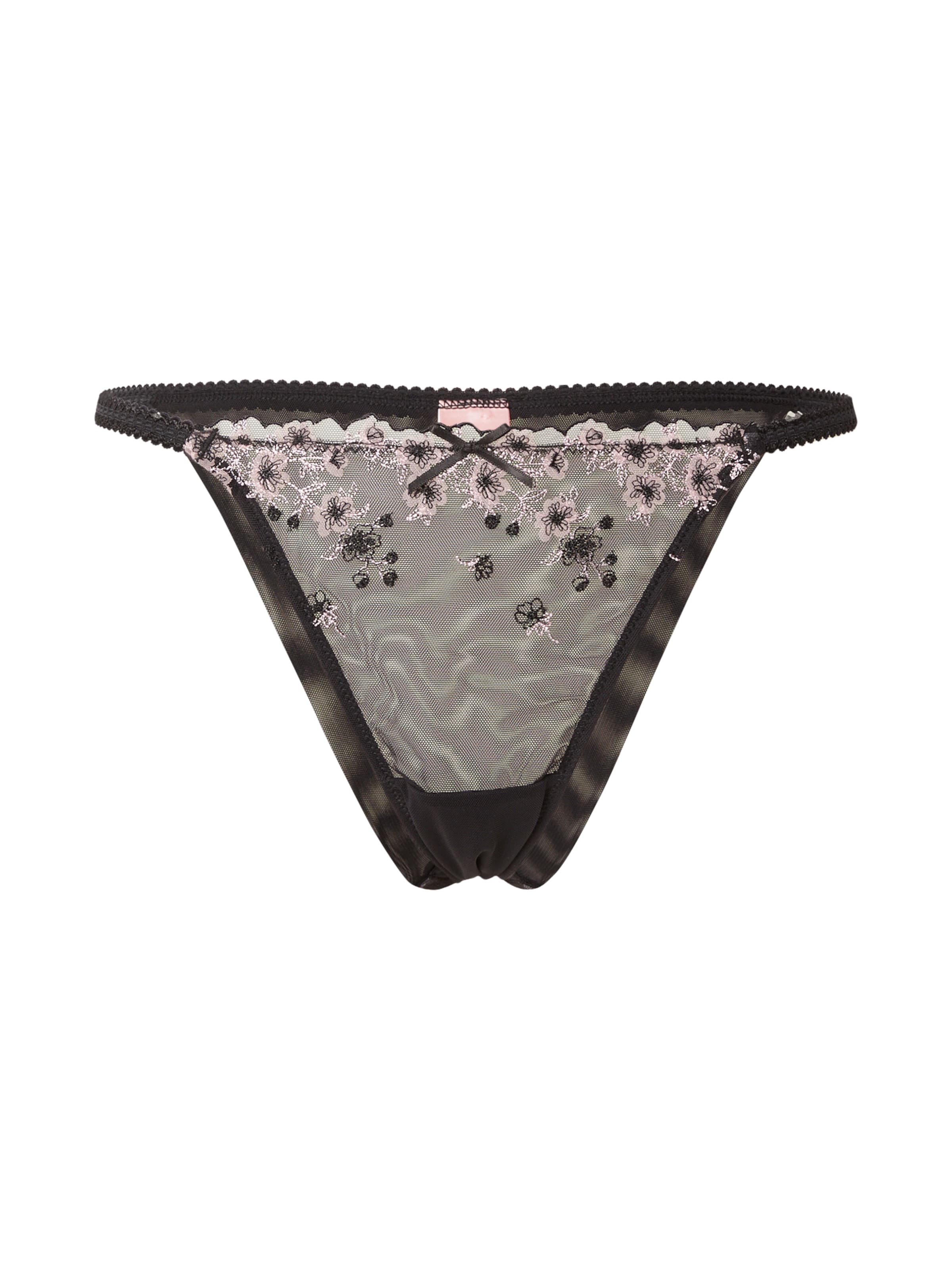 Hunkemöller Слип 'Chloe' в черно: отпред