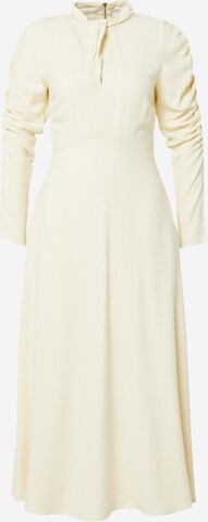 Closet London Dress in Beige: front