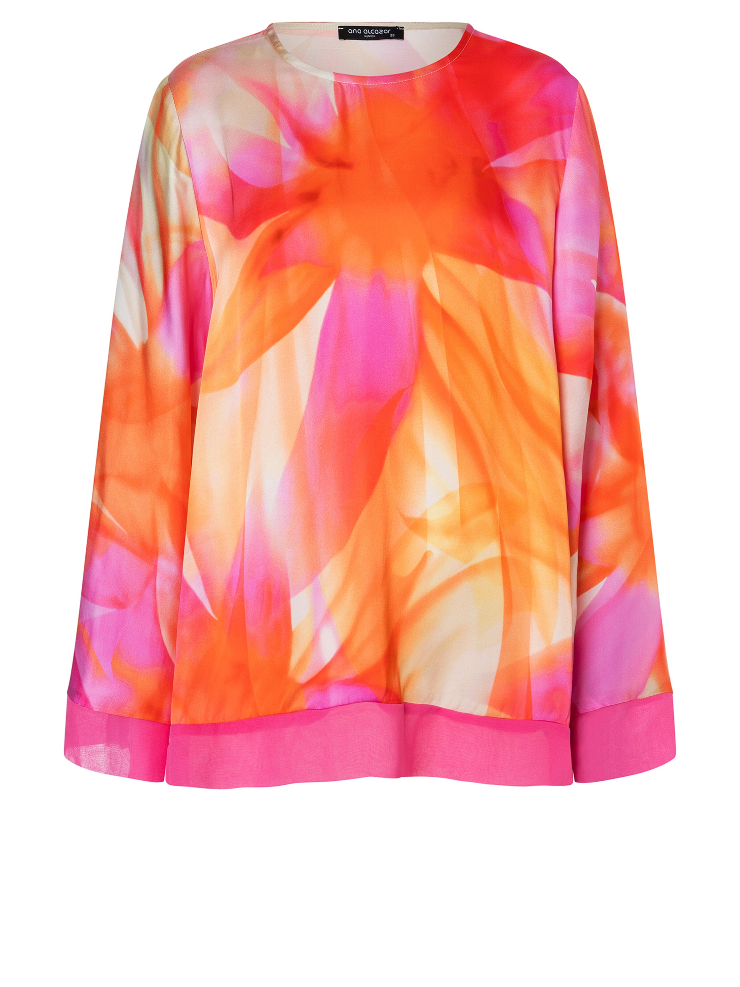 Ana Alcazar Bluse 'Zawera' in Mischfarben: Vorderseite