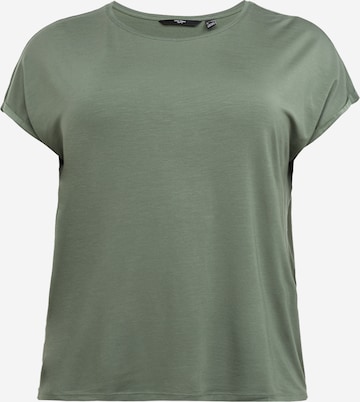 Vero Moda Curve Shirt 'Aya' in Groen: voorkant