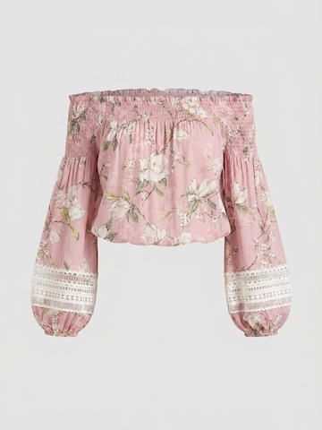 Miss June Top 'Blouse manches longues Gia'‌‌‌‌‌ in Pink
