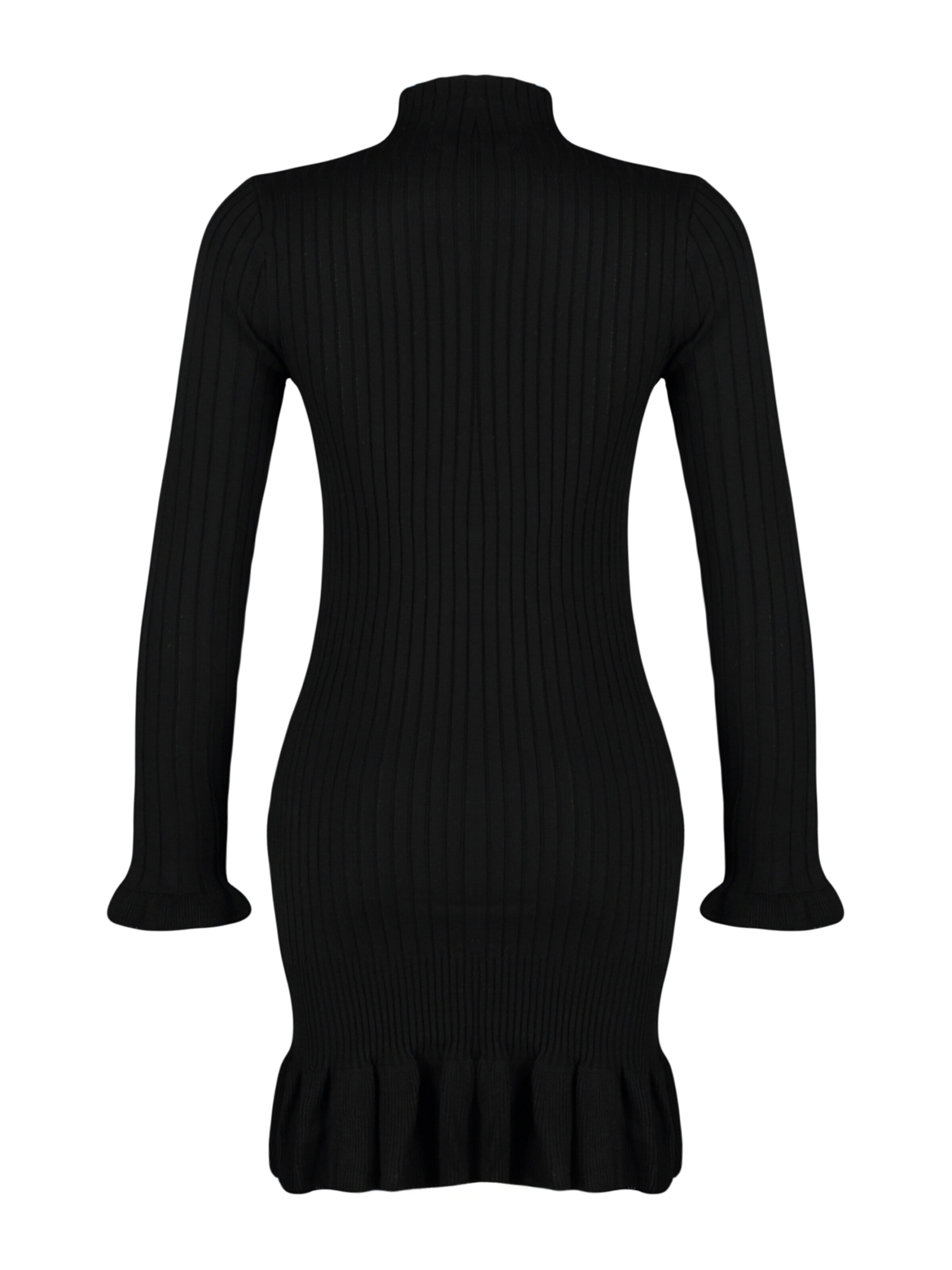 Trendyol Gebreide jurk in Zwart