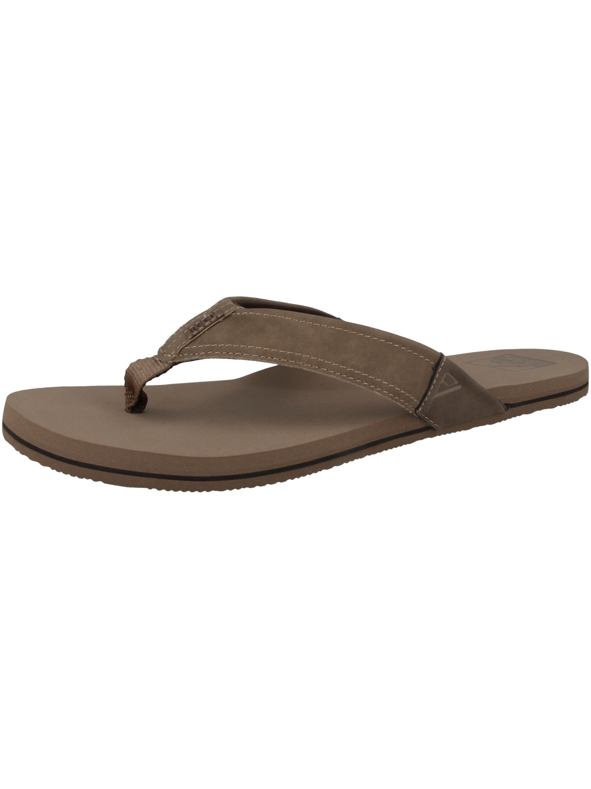 REEF Teenslippers 'Newport' in Bruin: voorkant