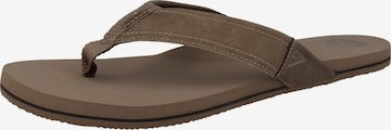 REEF T-Bar Sandals 'Newport' in Brown: front