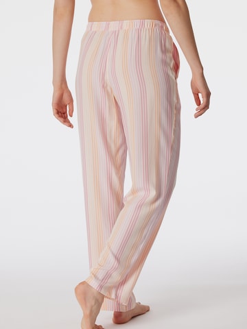 Pantalon de pyjama ' Mix+Relax ' SCHIESSER en orange