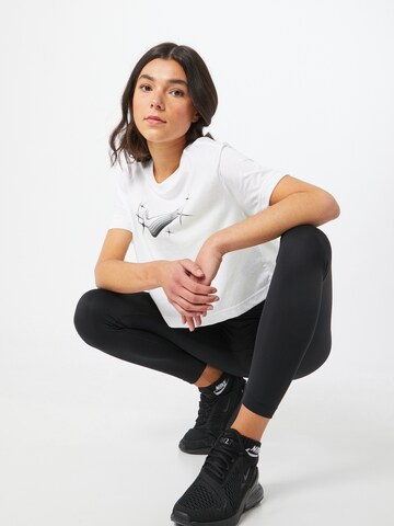 Maglia funzionale 'Goddess 2' di NIKE in bianco