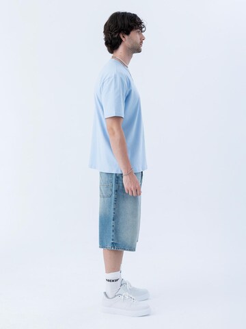 Rockupy Shirt 'Corvin' in Blue