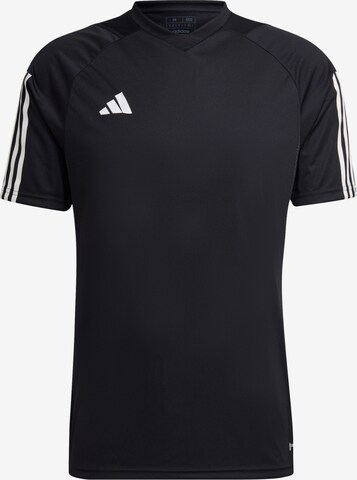 Maglia trikot 'Tiro23 C Jsy' di ADIDAS PERFORMANCE in nero: frontale