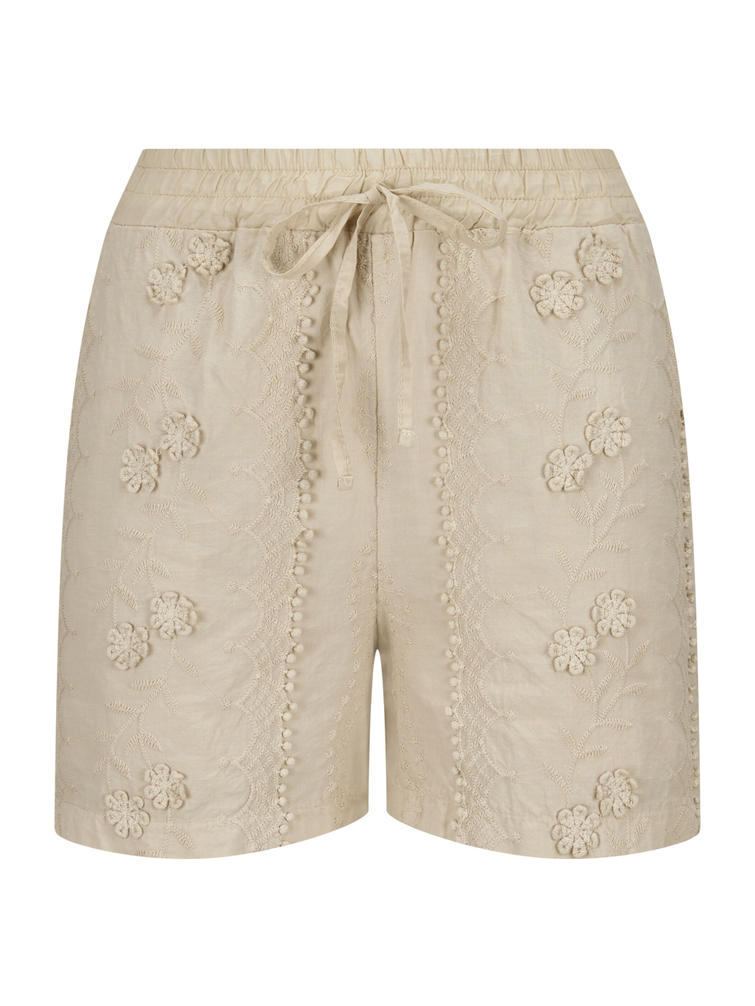 Nicowa Regular Shorts ELIWIO in Beige: Vorderseite