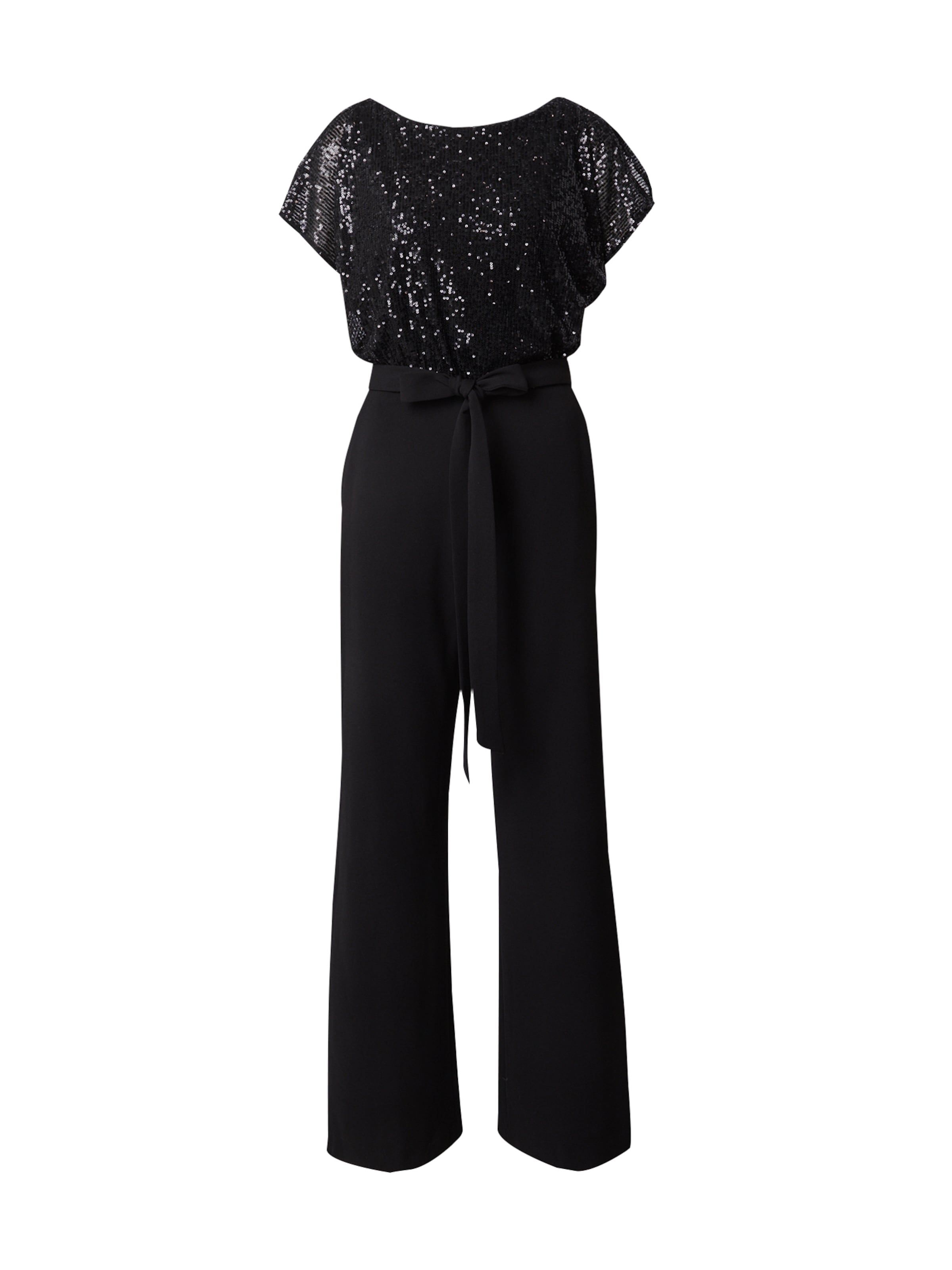 SWING Jumpsuit in Schwarz: Vorderseite