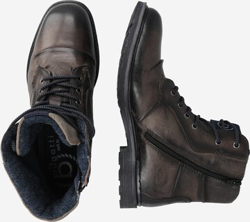 bugatti Lace-Up Boots in Brown