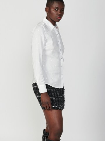 KOROSHI Blouse in Wit