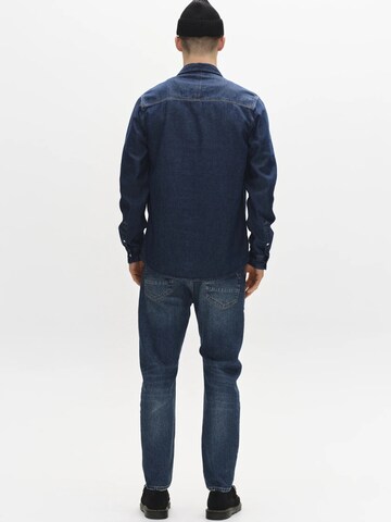 GABBA Regular Fit Hemd 'Sven' in Blau