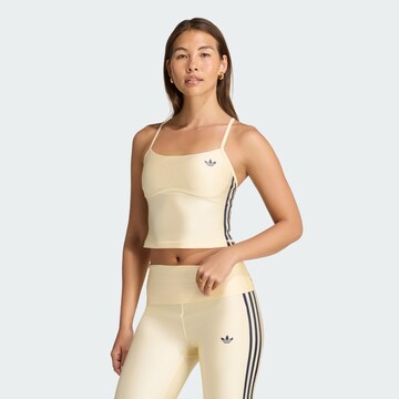 ADIDAS PERFORMANCE Sportovní top – béžová: přední strana