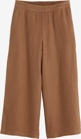 Wide Leg Pantalon 'Merrivale' Seasalt Cornwall en marron : devant