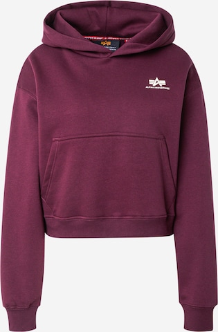 raudona ALPHA INDUSTRIES Megztinis be užsegimo: priekis