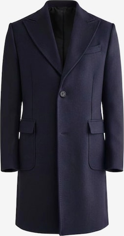 Il Lanificio Winter Coat in Blue: front