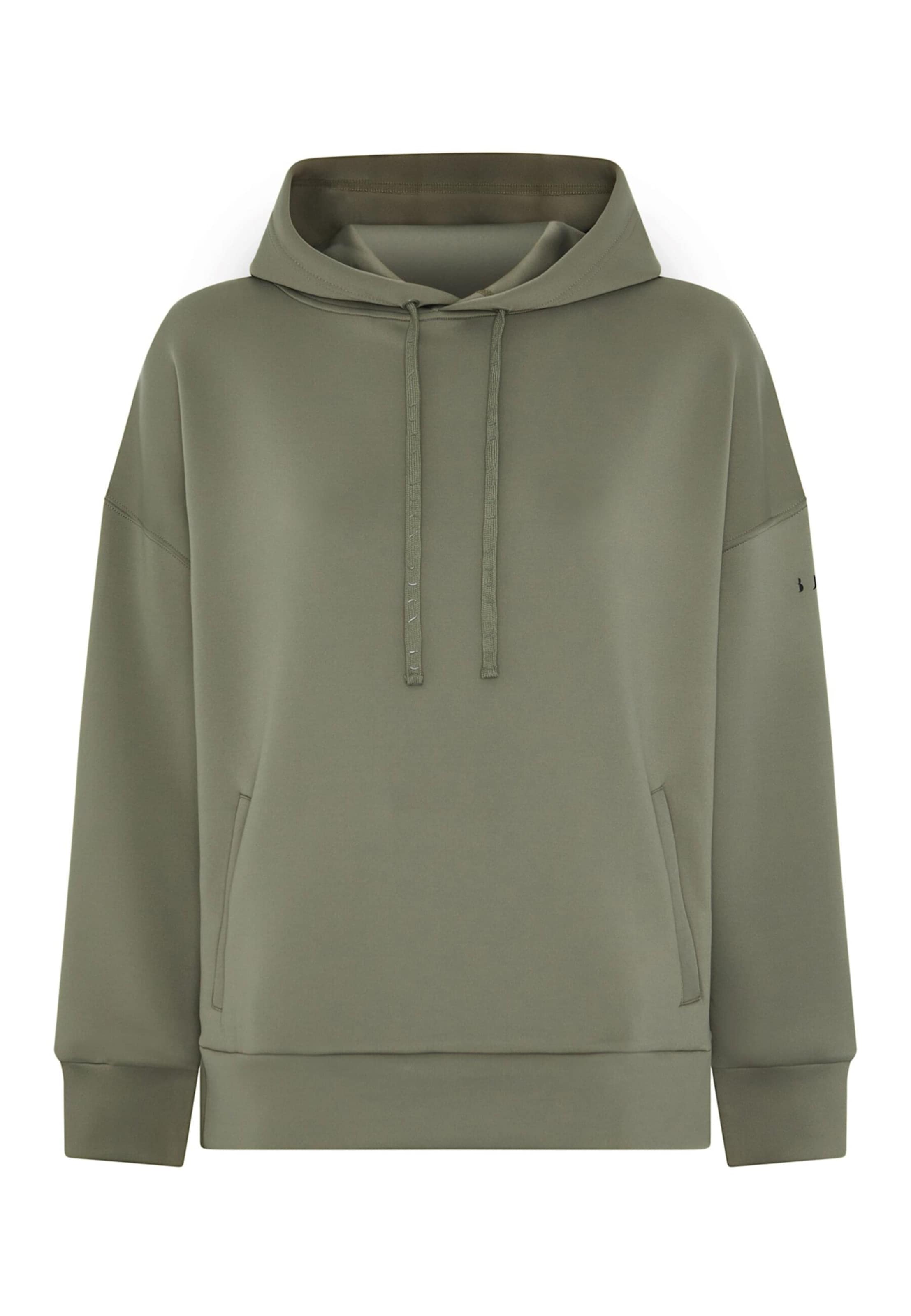 Born Sweatshirt 'Isolde' in Green: front
