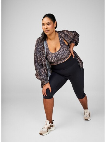 Active by Zizzi - Skinny Pantalón deportivo en negro