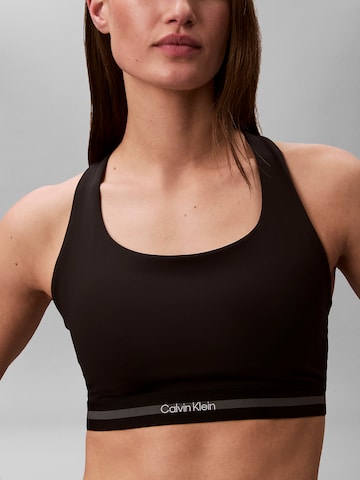 Calvin Klein Sport Bustier Sport-BH in Schwarz