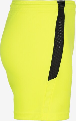 PUMA Regular Workout Pants 'TeamLiga' in Yellow