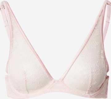 Tommy Hilfiger Underwear Треугольник Бюстгальтер в Ярко-розовый: спереди